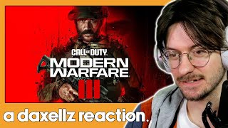 Daxellz Reacts to Call of Duty 21  Modern Warfare III by videogamedunkey [upl. by Kittie]