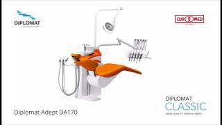 Unit stomatologiczny Diplomat Adept DA170  EurMed Polska [upl. by Ingelbert863]