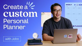 Create a custom personal planner [upl. by Ahsenwahs]