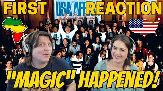 USA for Africa  We Are the World  COUPLE REACTION amp ANALYSIS  After Watching the Documentary [upl. by Kire387]