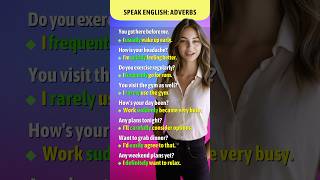 ✅ English Speaking Practice with Adverbs [upl. by Sherrer]