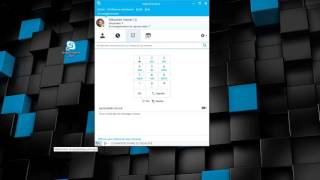 Utiliser Skype entrepriseFaire un appel téléphonique [upl. by Xuerd]