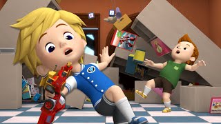 Earthquakes are So Scary│Learn about Safety Tips│Earthquake Safety Evacuation│Robocar POLI TV [upl. by Novar]