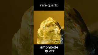 Amphibole quartz cuarzo con crisolito cuarzo de Zamora [upl. by Nitsirhc]