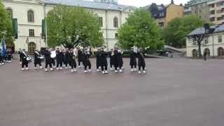 Marinens Musikkår  Avmarsch från Armémuseum [upl. by Bartlett580]