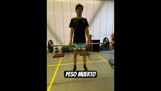 Peso muerto Gym triathlete [upl. by Neerod]