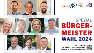 Livestream 10G Güstrow  Bürgermeister WahlSpezial im quotDasStudioZweiquot in Güstrow Teil 2 [upl. by Juna]