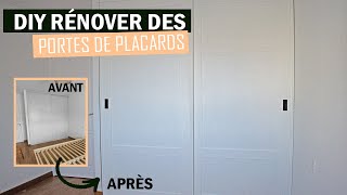 Comment rénover ses anciennes portes de placard 🔨🖌️🚪 [upl. by Stuppy]