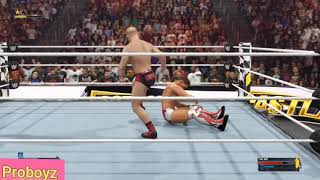 WWE The Miz In WWE 2k24 Gameplay [upl. by Oirasan]