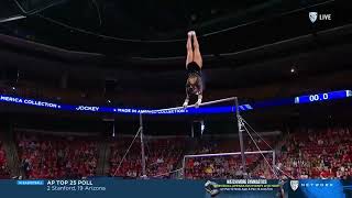 Amelie Morgan Utah Bars 2022 Pac12 Championships 9900 [upl. by Haerle304]