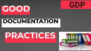 Mastering Good Documentation Practices in Pharma A Complete Guide [upl. by Nere760]