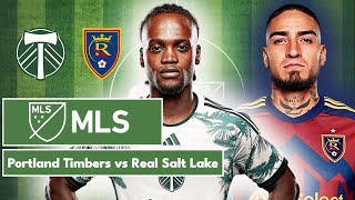 Portland Timbers 30 Real Salt Lake  Major League Soccer  LIVE [upl. by Cyrilla]