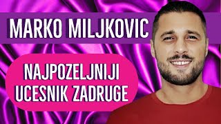 RIJALITI ZADRUGA MARKO MILJKOVIC  zasto je izgubio u finalu Z3 [upl. by Tammara975]