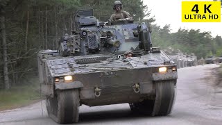 Gefühlte 100 Kampffahrzeuge Felt 100 combat vehicles Manöver Brave Lion 2022 Dänemark CV90 Piranha [upl. by Zavala885]