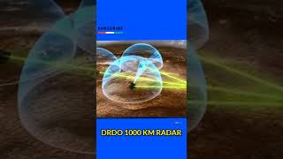 Drdo 1000km aesa radar 🔥 shorts [upl. by Sucramaj]