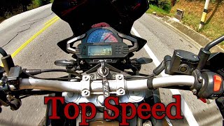 Top Speed AKT 250 Adventour Zongshen RX3  Versys 1000 [upl. by Terris316]