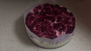 Pişmeyen pratik cheesecake tarifi No bake cheesecake recipe [upl. by Tnomel]