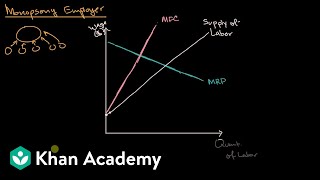 Monopsony employers and minimum wages [upl. by Eskil812]