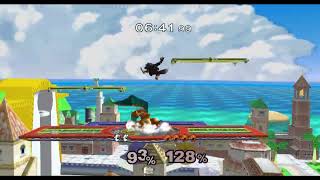 Super Smash Bros Melee Akaneia Build v09  Charizard vs Wolf [upl. by Faythe]