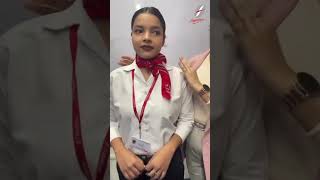 Glimpse of Air Hostess Grooming Class  Grooming Tips for Cabin Crew  Frankfinn [upl. by Theodoric946]