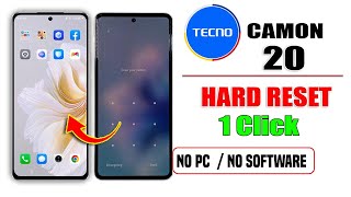 Tecno Camon 20 Hard ResetFactory Reset  Tecno Camon 20 Pattern Lock Remove Without Pc [upl. by Spragens]