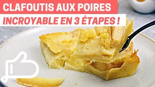 CLAFOUTIS aux POIRES FACILE Un Délice Divin  🍐😍 [upl. by Brey362]