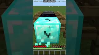 Minecraft steave can mine hard block  youtubeshorts minecraft [upl. by Teilo]