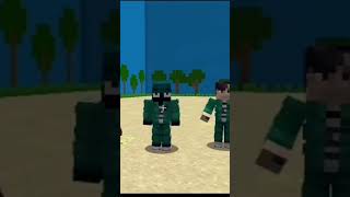 Minecraft red light green light game [upl. by Leunamnauj]