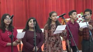 കാൽവരിക്കുന്നിൽ നാഥൻ യാഗമായി മാറി  Kalvari Kunnil Naadhan Yagamay Mari  Cover  ADMTC Teens Choir [upl. by Yaf]