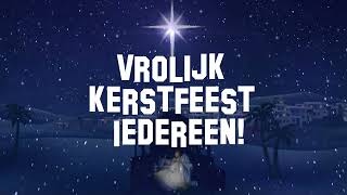 Vrolijk kerstfeest iedereen Kerstliedje met lyrics [upl. by Samul]