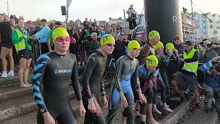 Ironman Triathlon 2023  The Swim Start  Front Strand Youghal  Sunday 20th August 2023 [upl. by Eta]