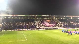 KFCO BeerschotWilrijk Tifo before game against Esperanza Pelt Belgian 4th division [upl. by Gherardo]