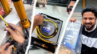 আমাদের r15 এ সেটআপ করলাম Roller Bearing  Faito hose pipe  RCB S1 Brake and E2 Clutch  MSI Vlogs [upl. by Hodosh91]