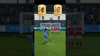 Man City Women’s vs Men’s FK Challenge in FC 24 shorts [upl. by Nashom935]