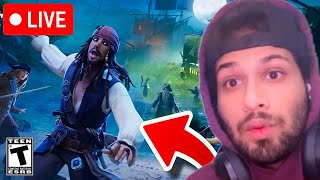 LIVE  NEW PIRATES of the CARIBBEAN UPDATE TONIGHT  Fortnite Season 3 [upl. by Aleit]