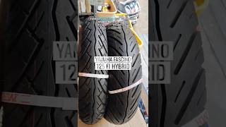 Yamaha Fascino 125 Fi Hybrid Tyre Size 🔥 🚀 shorts yamaha fascino fascino125 yamahafascino125 [upl. by Maribeth]