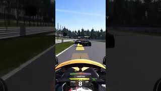 F1 23 Monza 5 cars in Parabolica and crazy triple overtake 😳🔥 [upl. by Anwahsak]