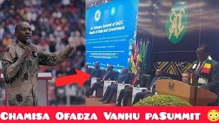 Chamisa Addressed The Nation On SADC Summit 😳 [upl. by Ayot709]