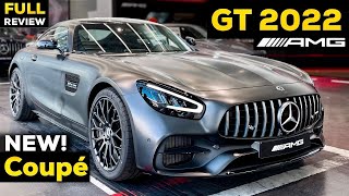 2022 MERCEDES AMG GT Coupé NEW BRUTAL NIGHT EDITION Full InDepth Review In Affalterbach Germany [upl. by Roslyn218]