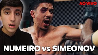 NUMEIRO vs SIMEONOV COMBATE AO VIVO  REACT [upl. by Mason]