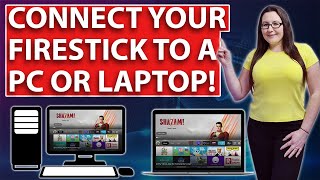 HOW TO CONNECT YOUR PC OR LAPTOP TO YOUR AMAZON FIRESTICK  COPY FILES  INSTALL APPS [upl. by Shirl727]