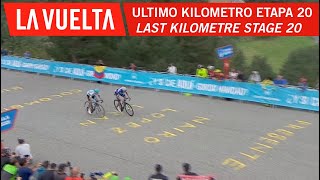 Last kilometer  Stage 20  La Vuelta 2018 [upl. by Anul849]