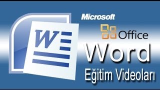 Word Bölüm 3 Yazı Oluşturma ve düzenleme [upl. by Isoj316]