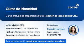 AbriendoCocos Curso de idoneidad  Módulo 4 Instrumentos y Contabilidad [upl. by Eibrad]