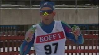 Lahti 1993  Mens 30 km free Cross country skiing [upl. by Nileak780]