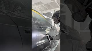 AUTOBODY CLEAR COAT APPLICATION [upl. by Ahsiel]