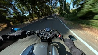 Yamaha XSR900  Saturday Ride  Onboard POV  4k [upl. by Rosabelle]