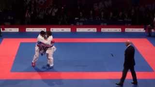 Rafael Aghayev vs Luigi Busa Karate World Combat Games Saint Petersburg [upl. by Barfuss]