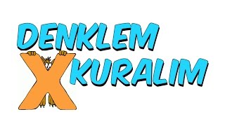 6dkda DENKLEM KURALIM  7Sınıf [upl. by Eelahs]