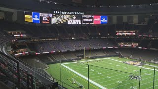 Inside look at the newly renovated Caesars Superdome [upl. by Amalbena]